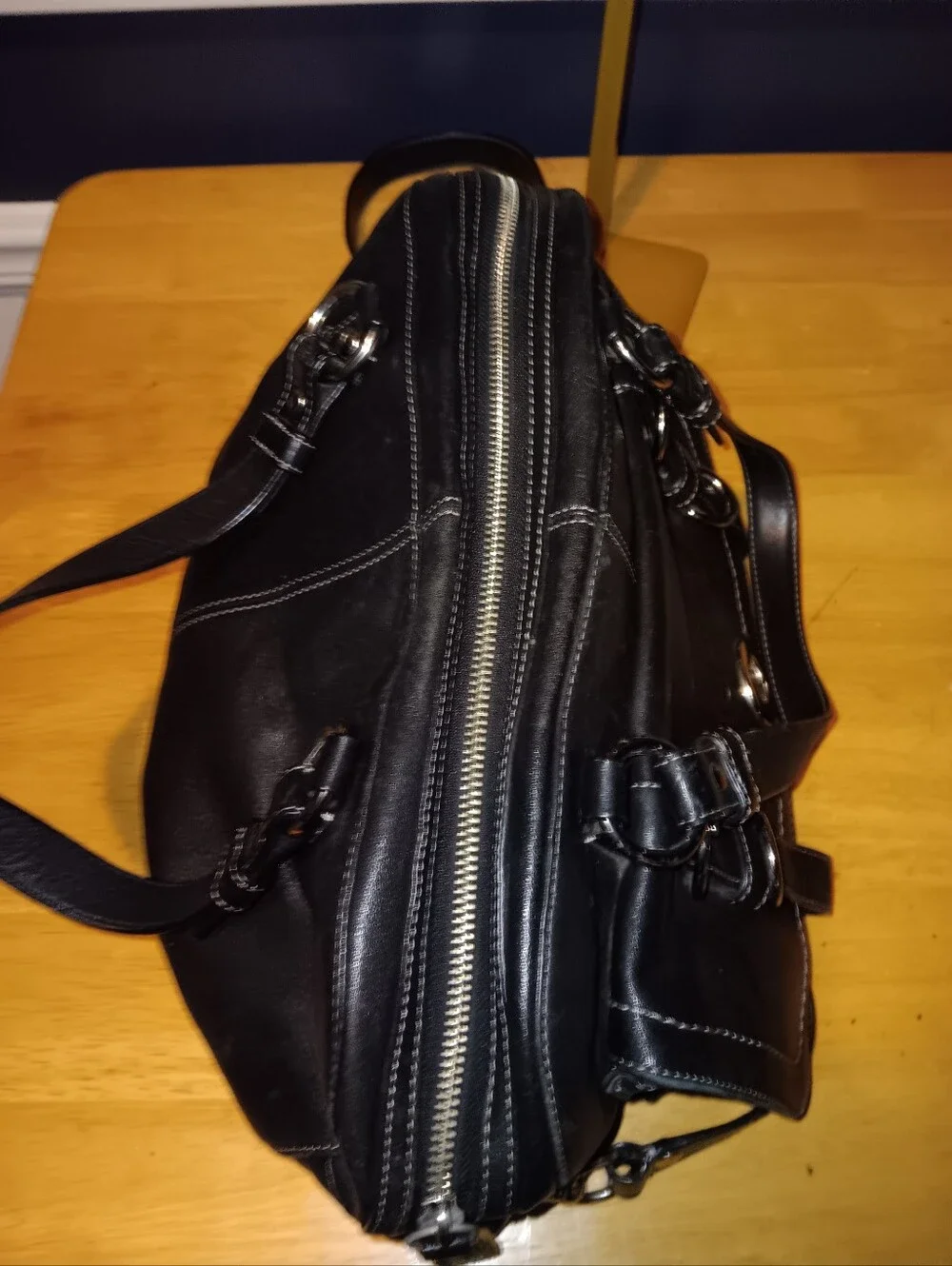 Coach Leather Chelsea Bag With Long Strap